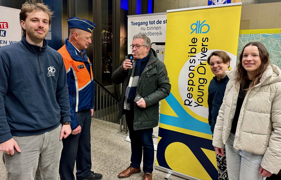 Preventieve actie Responsible Young Drivers in Brugge