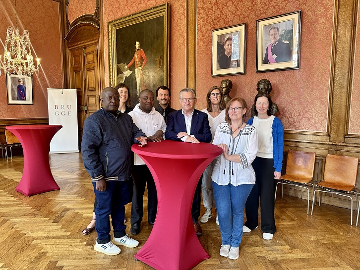 Brugge ontving delegaties uit Oeganda en Ghana nav AfriFOODlinks-project