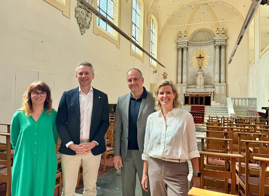 Nieuwe bestemming voormalige militaire kapel in Brugge