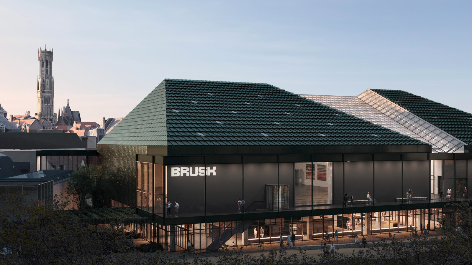 Voorstelling feestelijk openingsweekend nieuwe tentoonstellingshal BRUSK