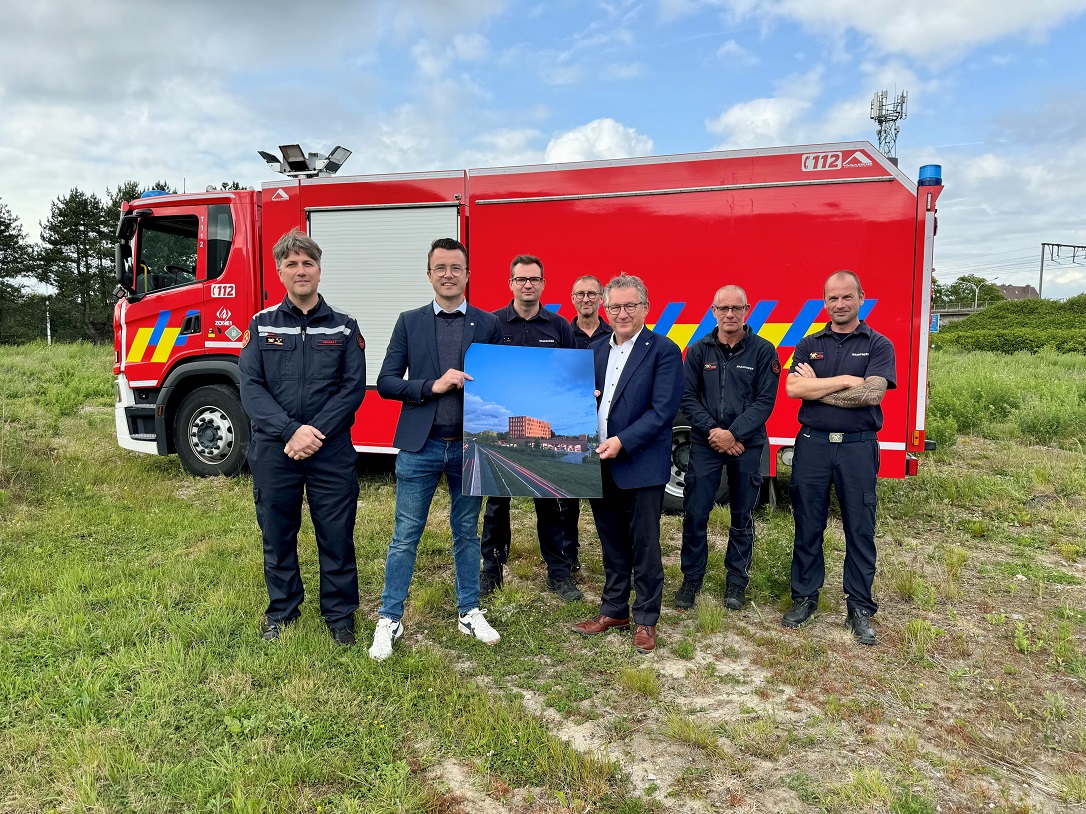 Stad Brugge geeft groen licht voor nieuwe brandweerkazerne