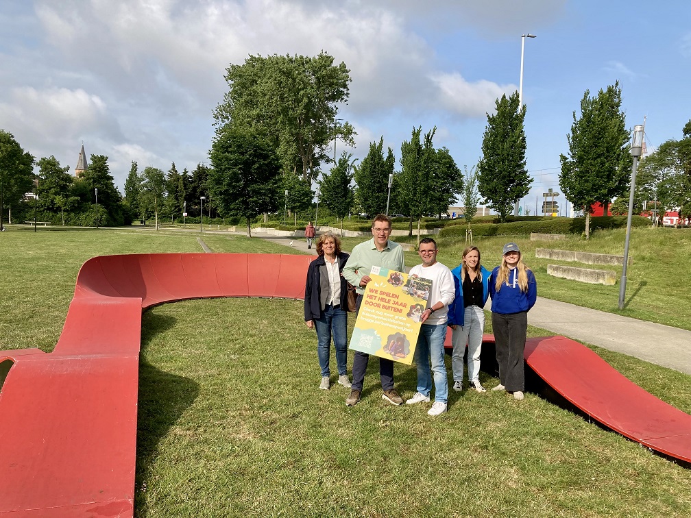 Mobiele pumptrack reist door Brugse wijken