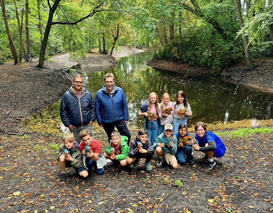 Veltembos in Sint-Kruis proper voor een nieuw schooljaar