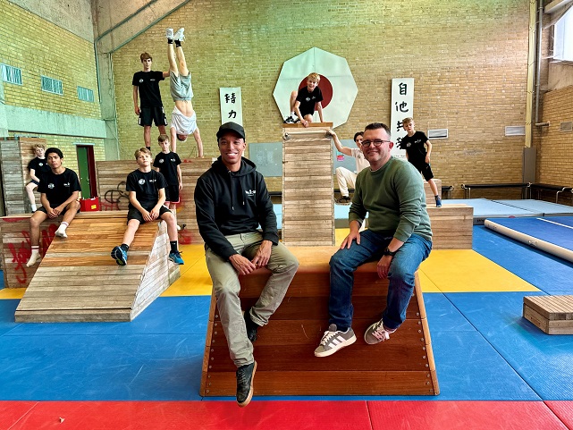 Nieuwe Pop-up voor urban sports in Judozaal van Brugs Jan Breydelstadion