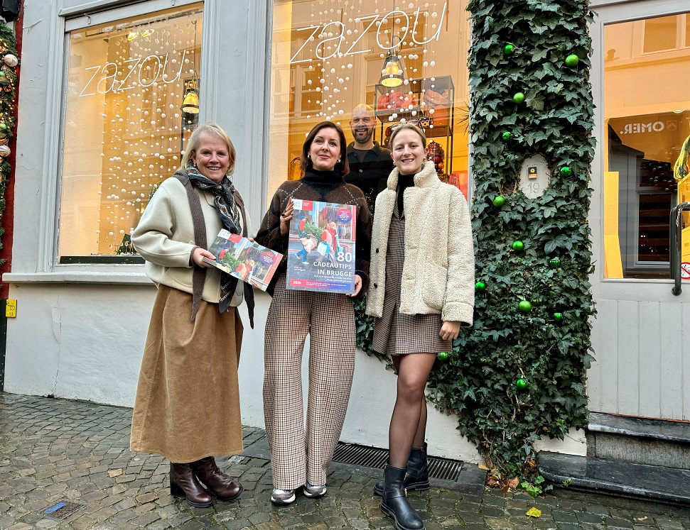 Voorstelling Cadeauspecial Brugge gebeurde bij Zazou in de Sint-Amandsstraat