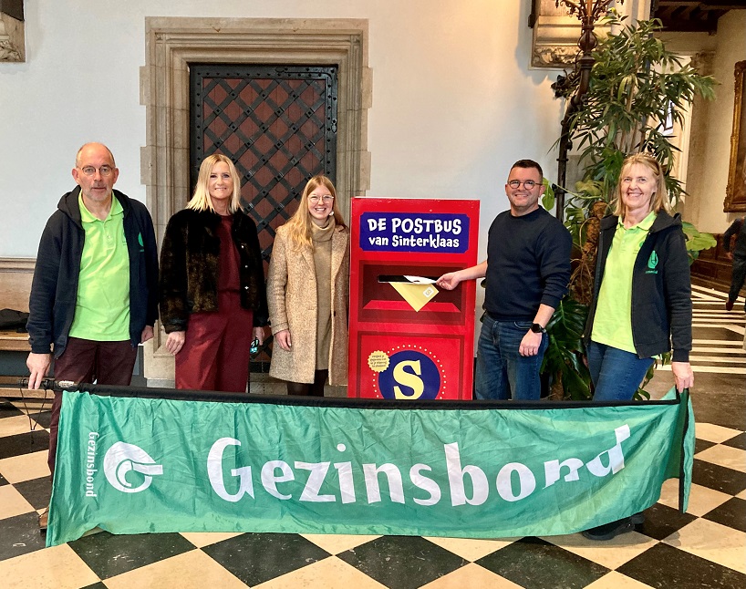 Sinterklaas komt naar Brugge op 23 november