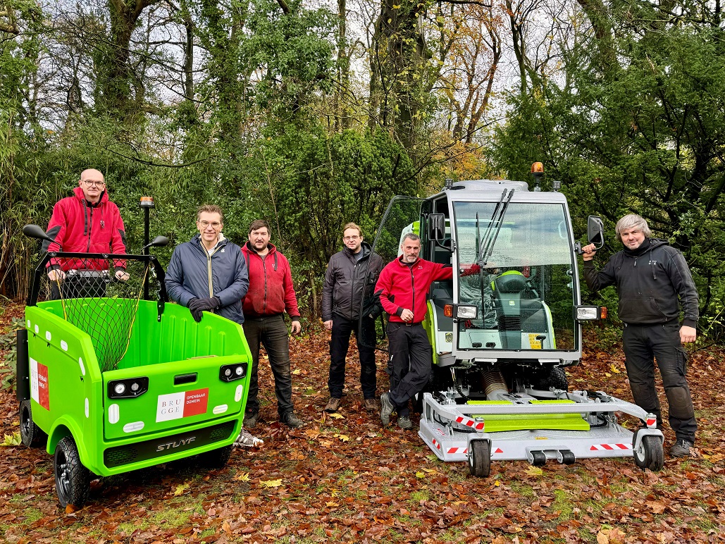 Brugge investeert in efficiënte grasmaaiers en cargobikes voor een verzorgd openbaar domein