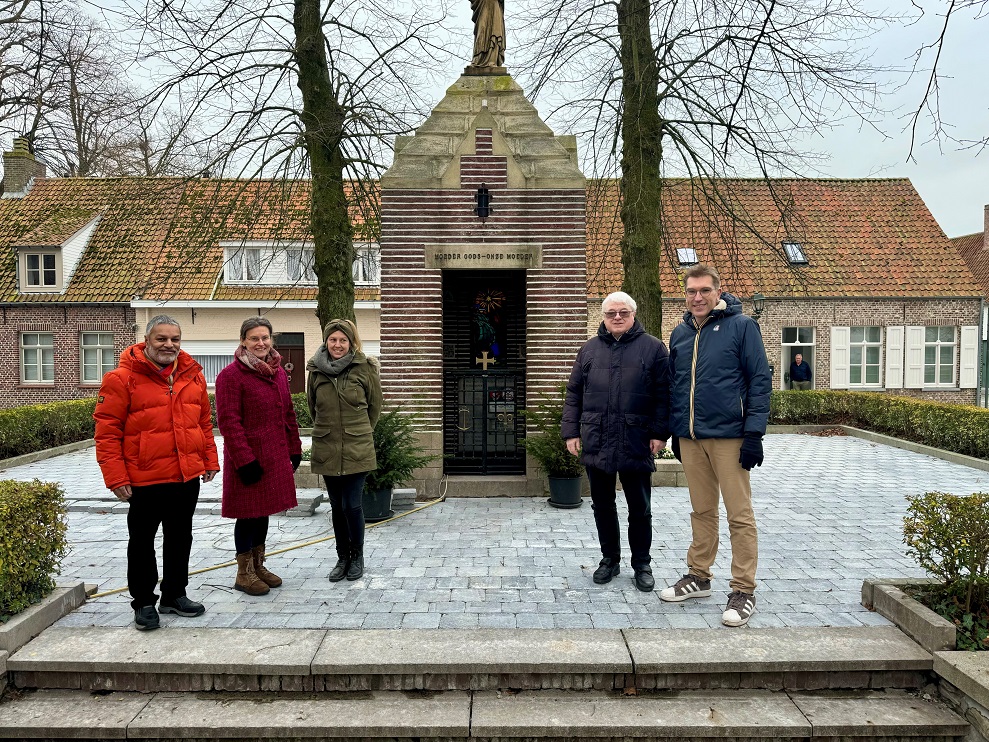 Omgeving rond Lalookapel in Ver-Assebroek volledig vernieuwd