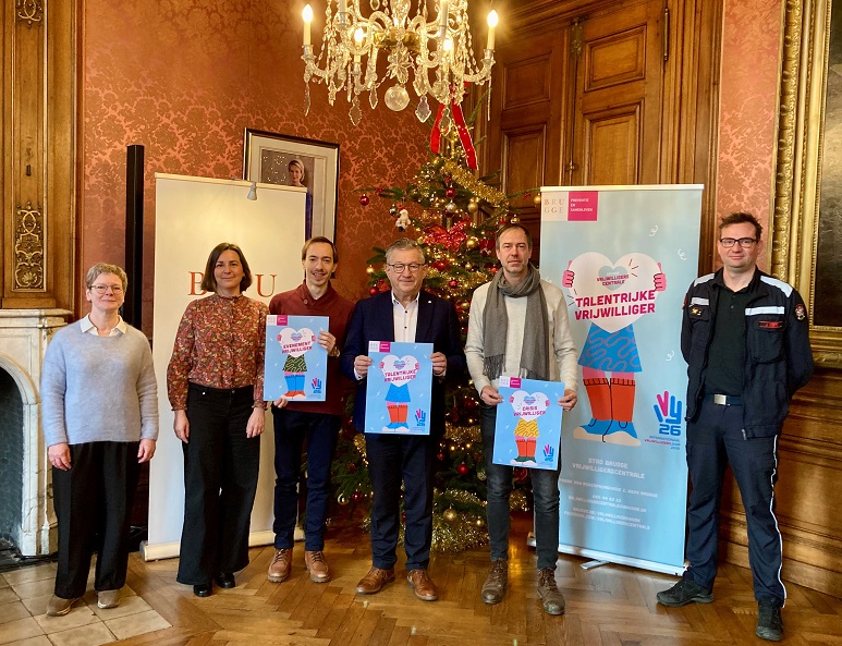 Stad Brugge lanceert oproep voor invulling Brugse vrijwilligerspoule