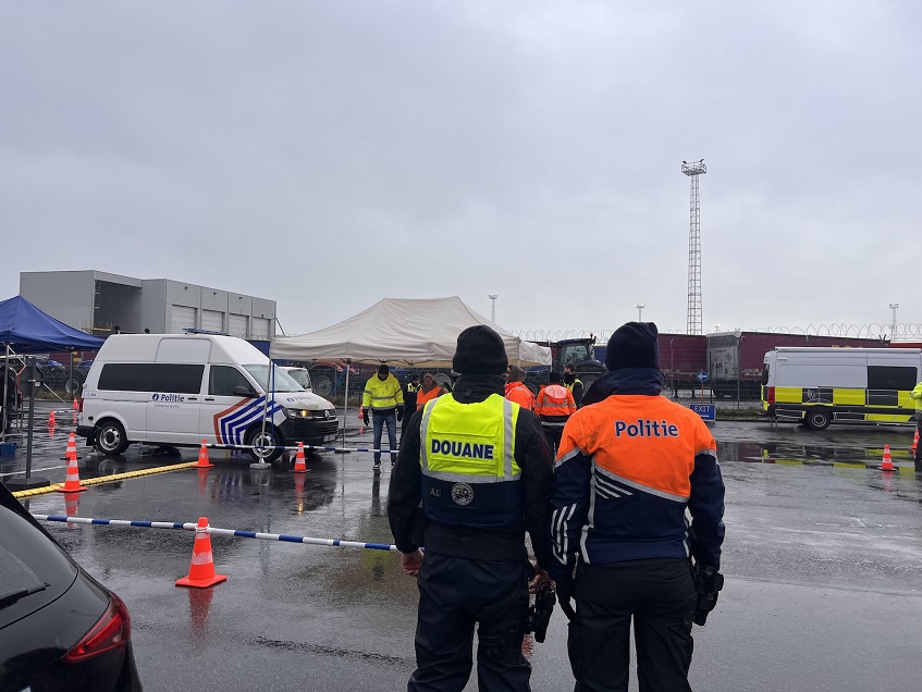 Resultaten grootscheepse verkeersactie Zeebrugge