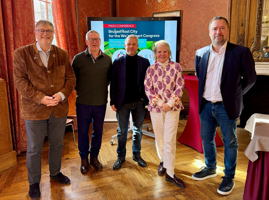 Brugge als gaststad voor We’re Smart congres