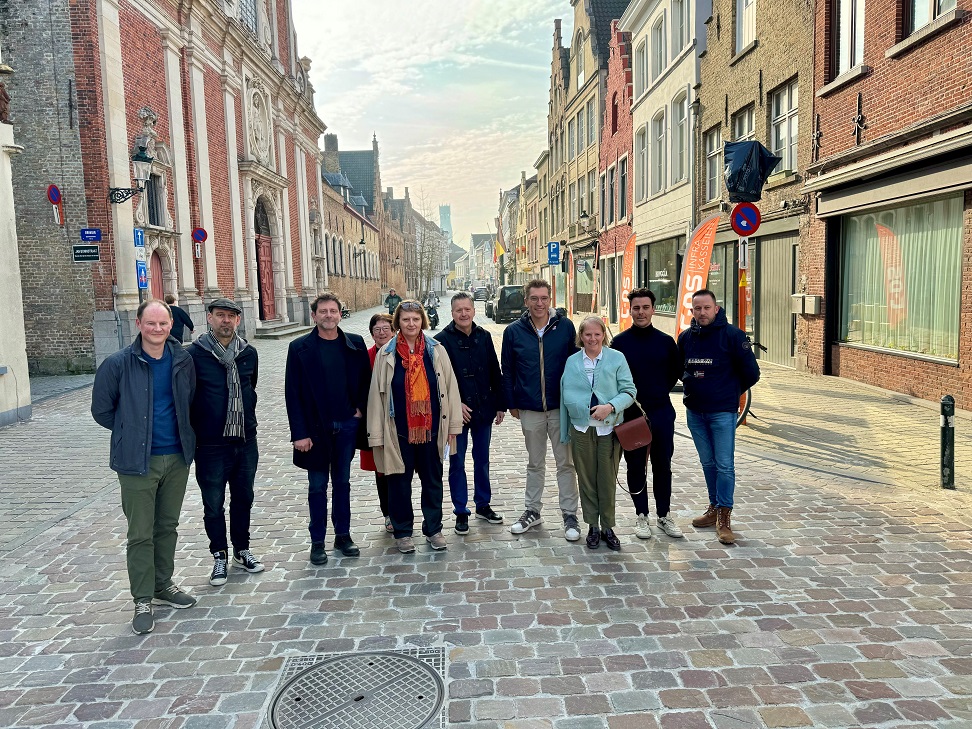 Openstelling van de Ezelstraat in Brugge – belangrijke toegangsweg weer functioneel