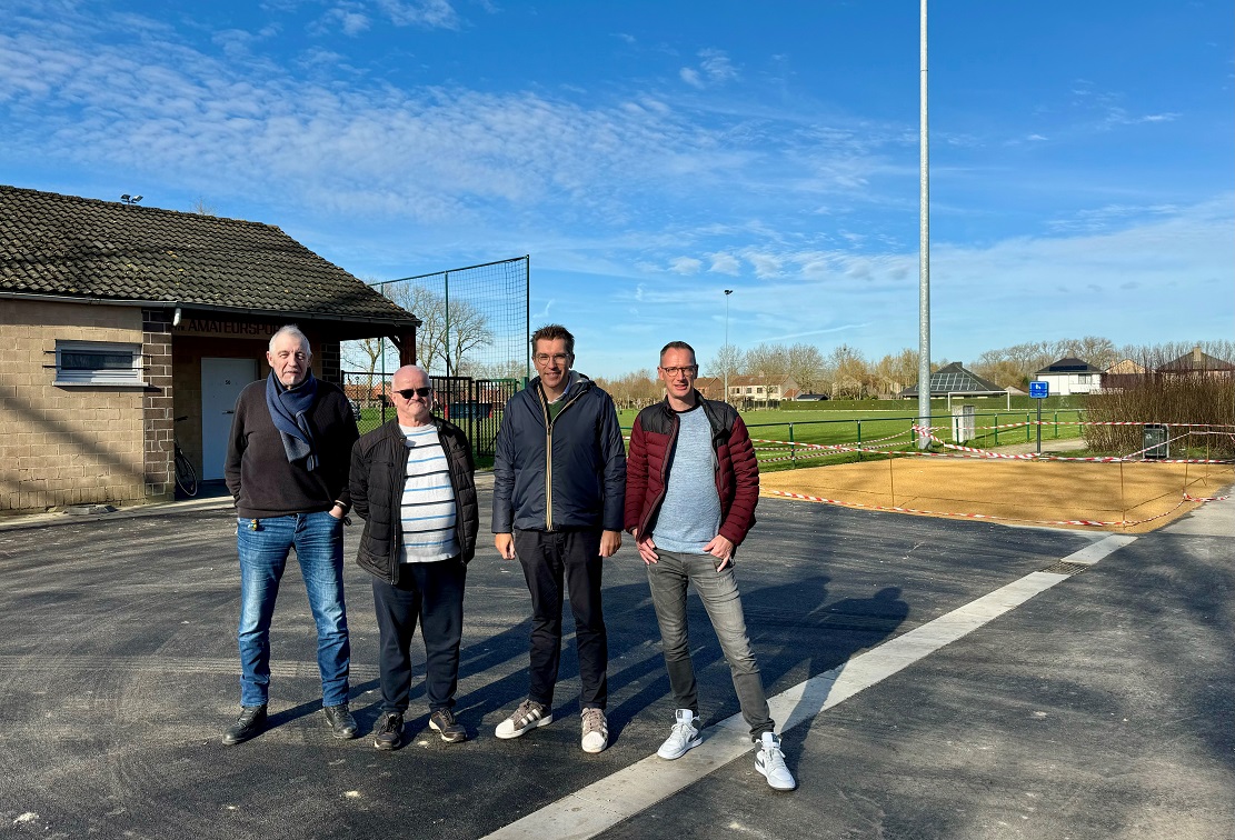 Vernieuwing toegangsweg Amateursport Koolkerke-Brugge