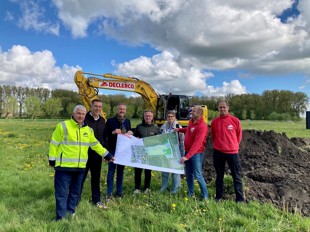 Brugge legt buffer- en infiltratiezone aan in Fort van Beieren