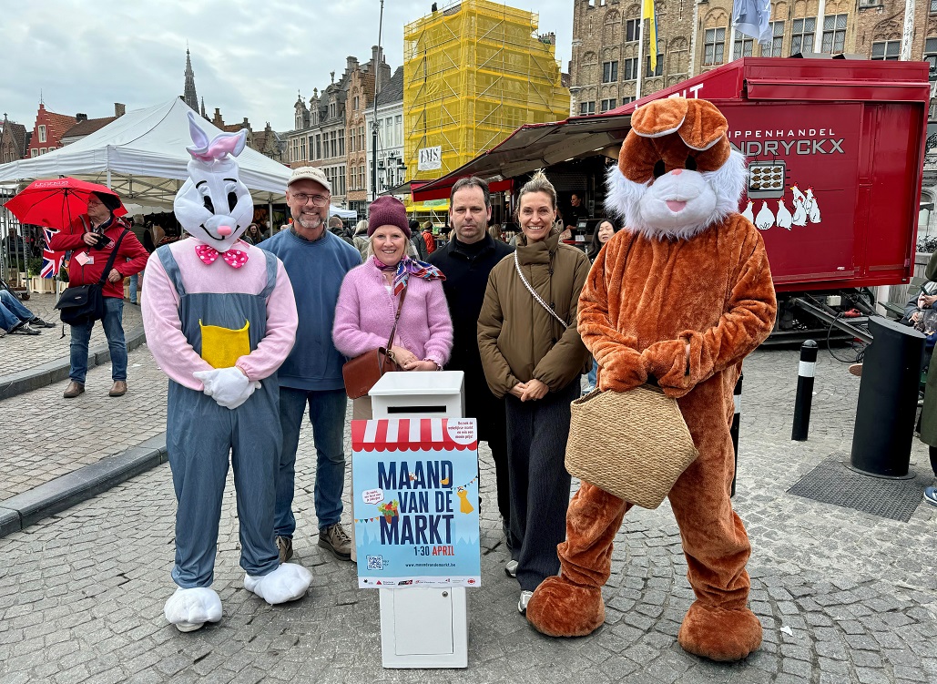 Start van de ‘Maand van de Markt’ in Brugge