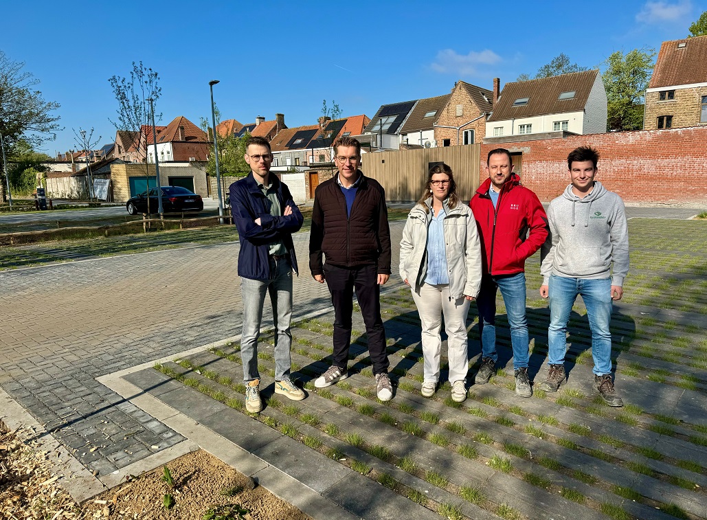 Opening nieuwe parking Koolkerkse Steenweg Brugge