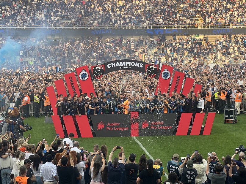 Club Brugge kampioenenviering in, om en rond stadion én ook in Brugse binnenstad