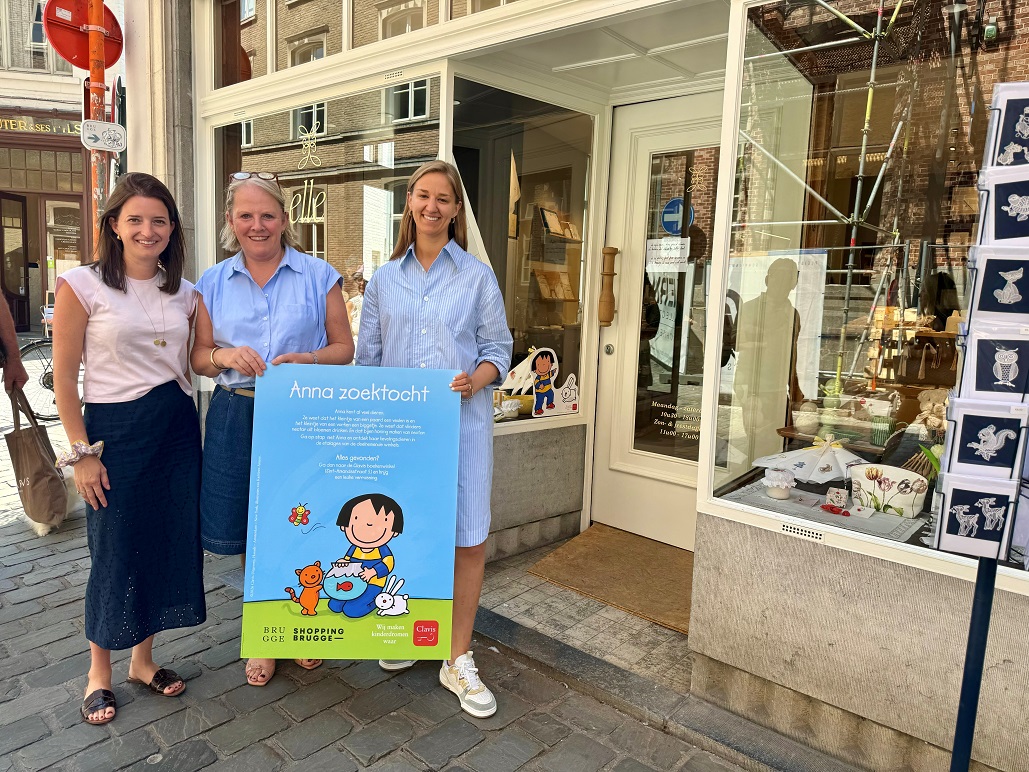 Voorstelling nieuwe Anna zoektocht in Brugge in samenwerking met Uitgeverij Clavis
