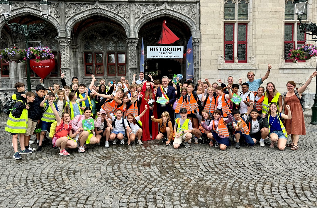 Ruim 600 leerlingen worden bekroond als Brugse Verkeersklas 2026