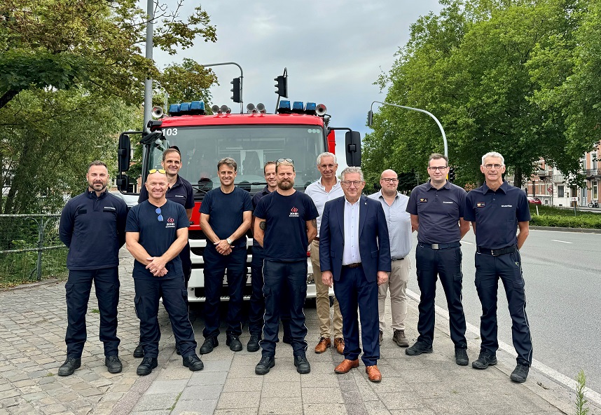 Hulpverleningszone 1 West-Vlaanderen test slimme verkeerssturing voor snellere en veiligere interventies