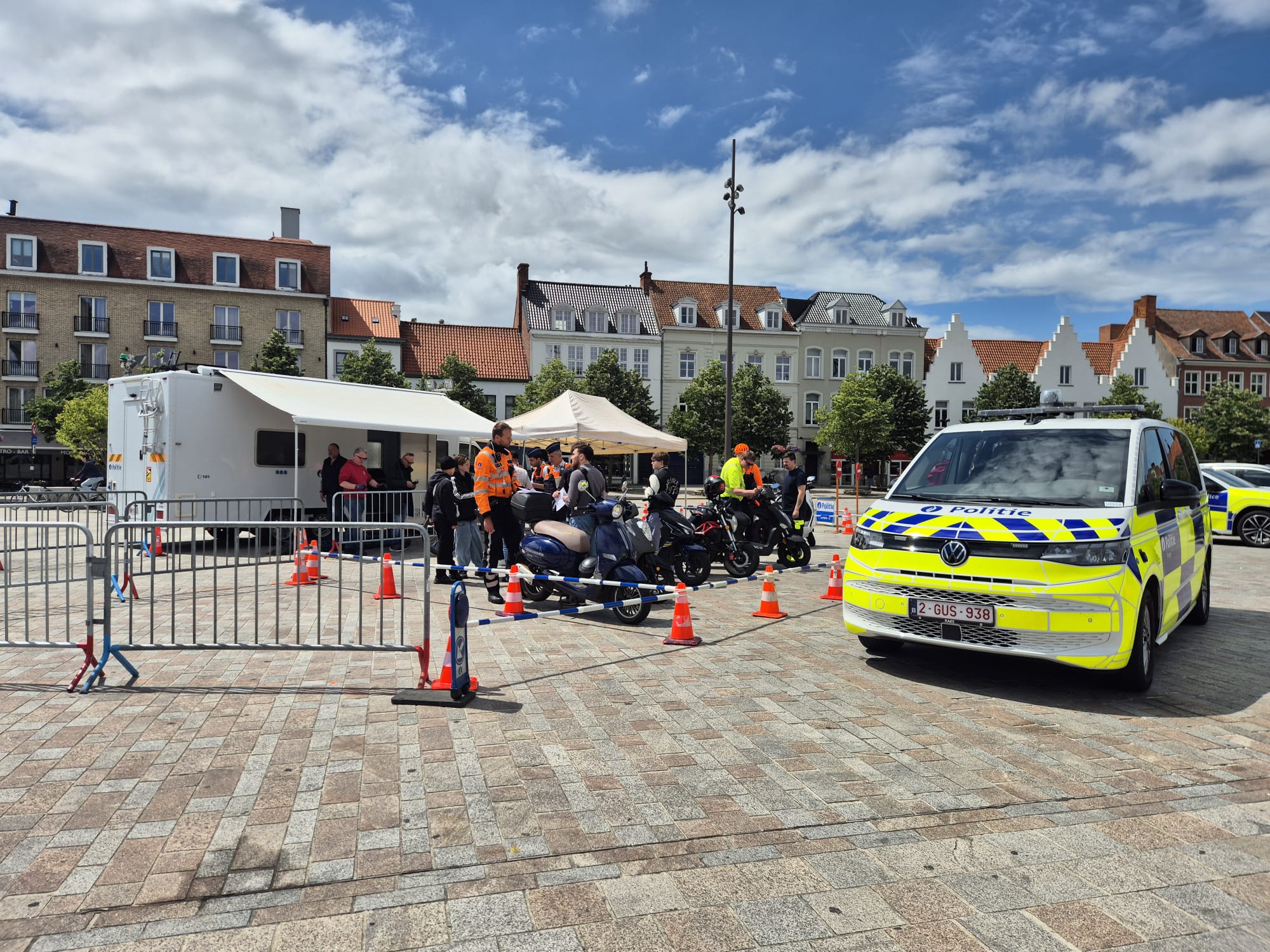 Politie Brugge controleert op nieuw type tweewielers