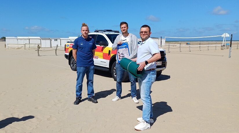 Strand in Beweging / start reddingsdienst Zeebrugge