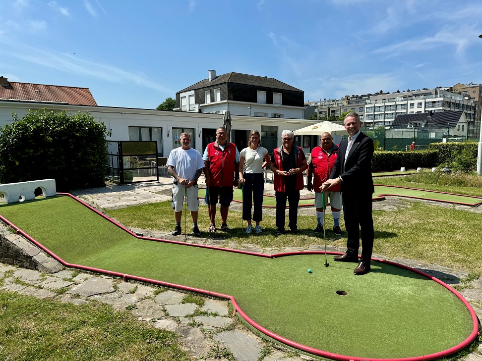 Stad Brugge geeft minigolf Zeebrugge grondige opfrisbeurt