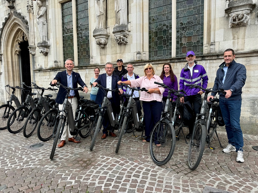 Stad Brugge versterkt fietsenpark met 37 elektrische fietsen