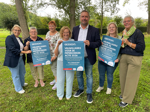 Extra vrijwilligers gezocht voor Brugse peperkoekenactie