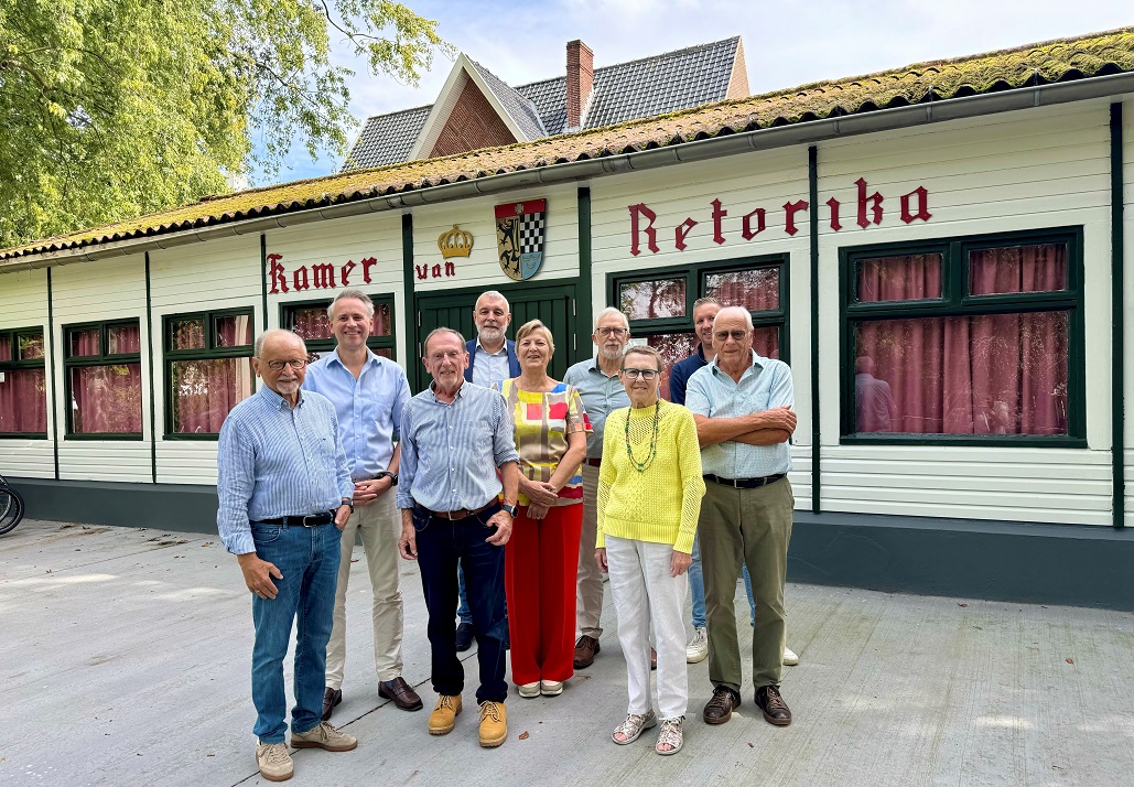 Herstellingswerkzaamheden aan chalet Kamer van Retorika in Sint-Michiels afgerond