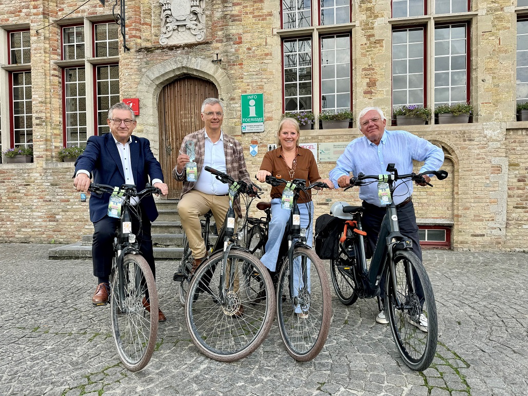 Visit Bruges lanceert eerste fietstocht in Route App