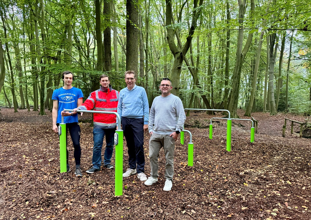 Stad Brugge vernieuwt fit-o-piste in Veltembos tot modern parcours