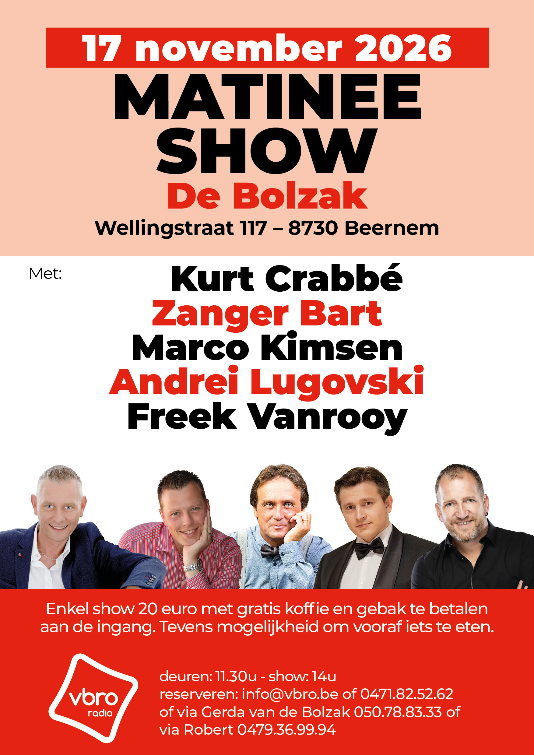 VBRO-MATINEESHOW