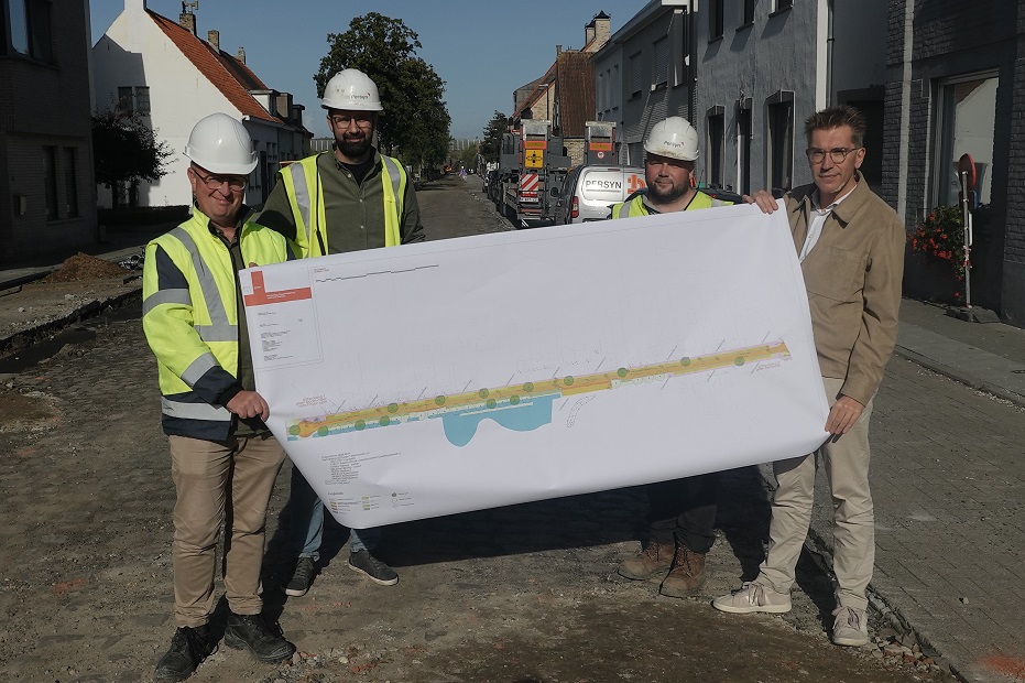 Zwaanhofstraat in Dudzele krijgt volledig nieuwe inrichting